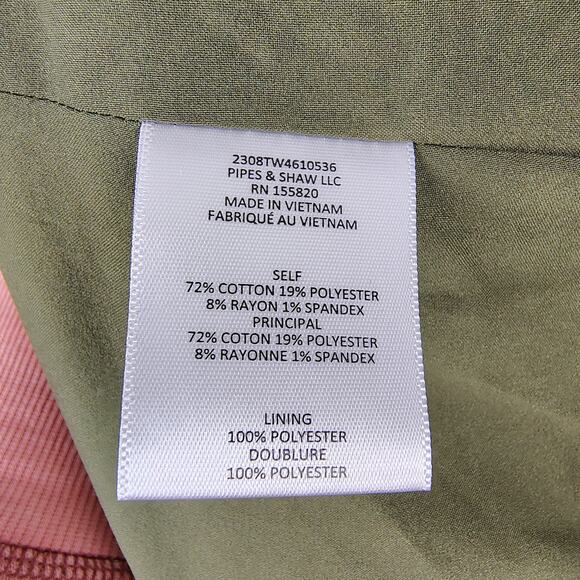 Veronica Beard Edison Dickey Jacket Olive Green Double Breasted Size 8 - Picture 16 of 16